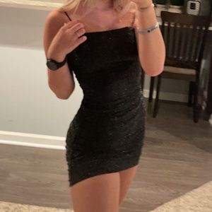 Black Sparkly Homecoming dress